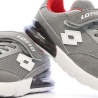 Baskets Grises/Blanches Garçon Lotto Novara
