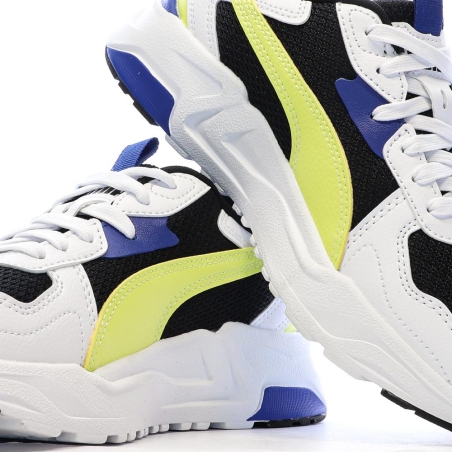 Baskets Noire/Jaune Garçon Puma Trinity