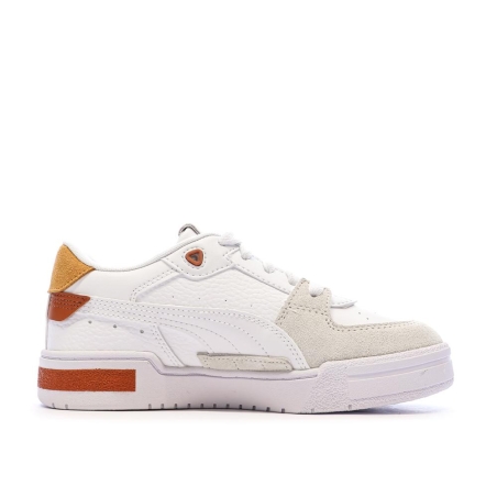 Baskets Ecru/Orange Garçon Puma Ca Pro Glitch Sd