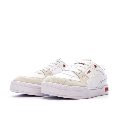 Baskets Ecru/Orange Garçon Puma Ca Pro Glitch Sd
