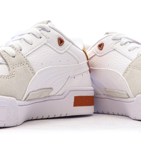 Baskets Ecru/Orange Garçon Puma Ca Pro Glitch Sd