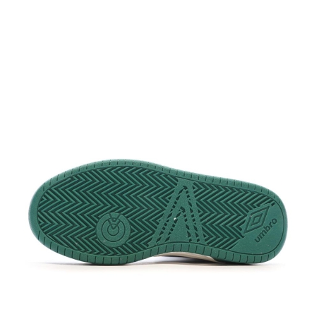 Baskets Vertes/Blanches Garçon Rouge Umbro Olly Vlc