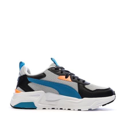 Baskets Bleu/Gris Garçon Puma Trinity