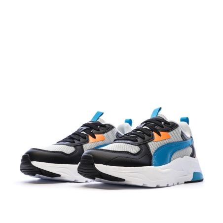Baskets Bleu/Gris Garçon Puma Trinity