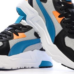 Baskets Bleu/Gris Garçon Puma Trinity