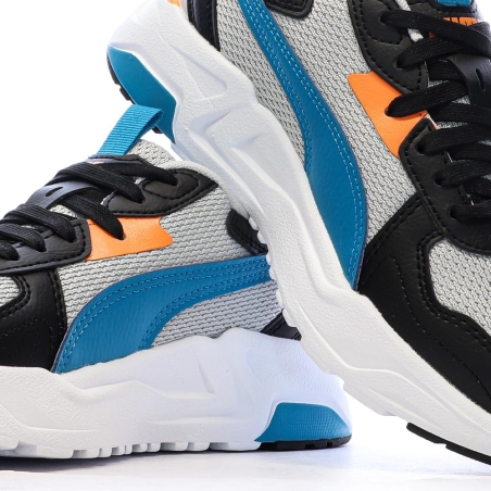 Baskets Bleu/Gris Garçon Puma Trinity