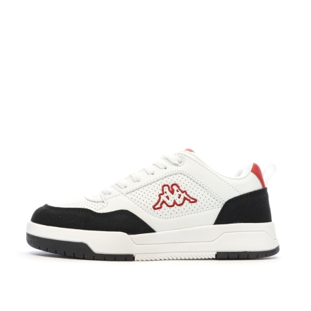 Baskets Blanches/Noires/Rouges Garçon Kappa Manis