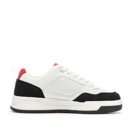 Baskets Blanches/Noires/Rouges Garçon Kappa Manis