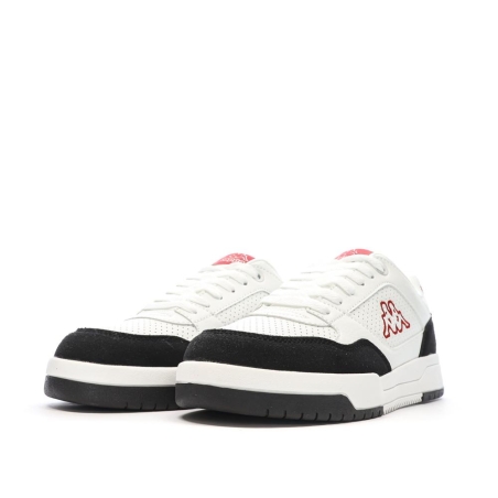 Baskets Blanches/Noires/Rouges Garçon Kappa Manis