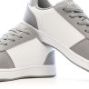 Baskets Blanc/Gris Garçon KAPPA Malone Lace