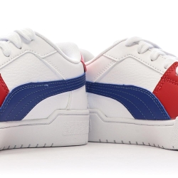 Baskets Blanches/Rouges/Bleu Garçon Puma Ca Pro
