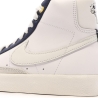 Baskets Blanche/Marine Garçon Nike Blazer Mid '77