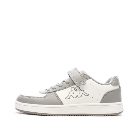 Baskets Blanches/Grises Garçon Kappa Malone