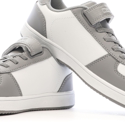 Baskets Blanches/Grises Garçon Kappa Malone