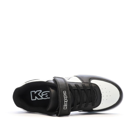 Baskets Noires/Blanches Garçon Kappa Malone