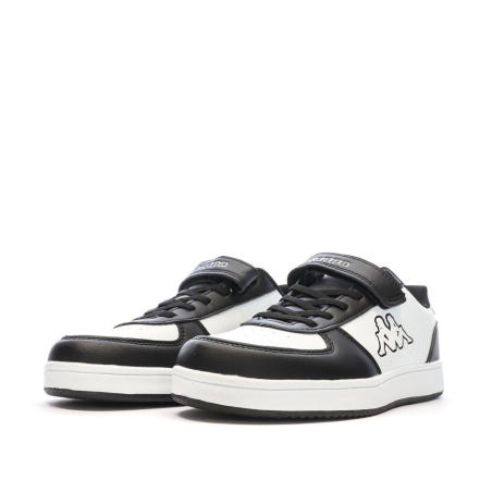 Baskets Noires/Blanches Garçon Kappa Malone