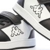 Baskets Noires/Blanches Garçon Kappa Malone
