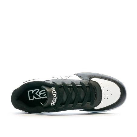 Baskets Noir/Blanc Garçon KAPPA Malone Lace