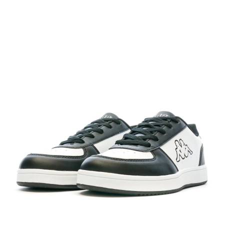 Baskets Noir/Blanc Garçon KAPPA Malone Lace