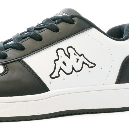 Baskets Noir/Blanc Garçon KAPPA Malone Lace