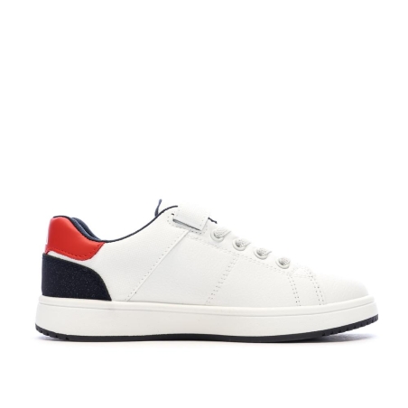 Baskets Blanc/Marine Garçon Ellesse Santo