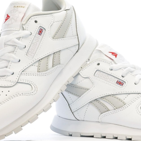 Baskets Blanche Garçon Reebok Classic Leather IG2593