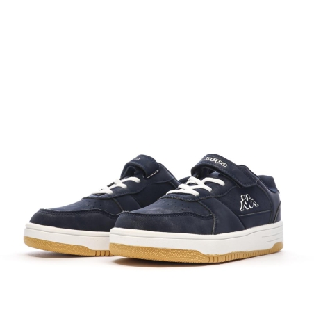 Baskets Marines/Blanches Garçon Kappa Falcon