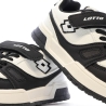 Baskets Blanches/Noires Garçon Lotto Basket Pescara