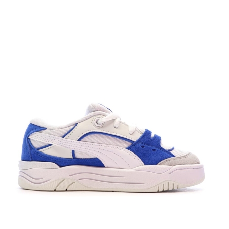 Baskets Blanches/Bleues Garçon/Fille Puma 180 Jr