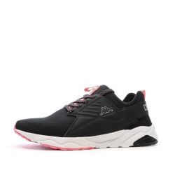 Baskets Noires/Roses Fille Kappa San Puerto Lace