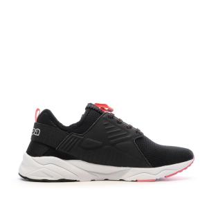 Baskets Noires/Roses Fille Kappa San Puerto Lace