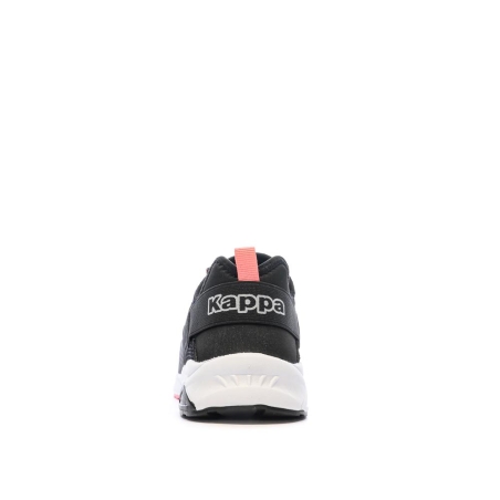 Baskets Noires/Roses Fille Kappa San Puerto Lace