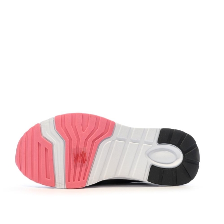 Baskets Noires/Roses Fille Kappa San Puerto Lace