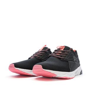 Baskets Noires/Roses Fille Kappa San Puerto Lace