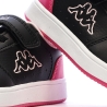 Baskets Noir/Rouge Garçon KAPPA Malone 381Y12W