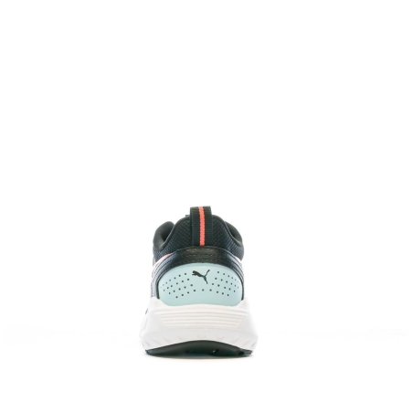 Baskets Noires/Orange Garçon Puma All-day Active