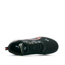 Baskets Noires/Orange Garçon Puma All-day Active