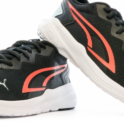Baskets Noires/Orange Garçon Puma All-day Active