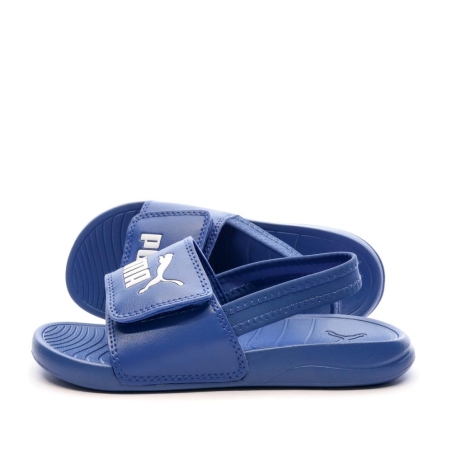 Sandales Bleues Enfant Puma Popcat 20