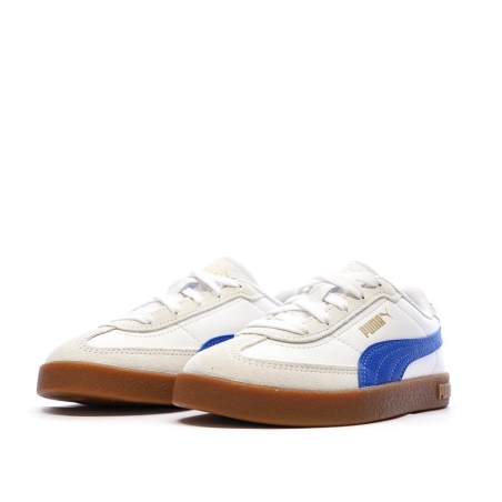 Baskets Blanc/Bleu Garçon Puma Club Ii Era
