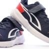 Baskets Marine/Rouge Garçon Puma All-day Active