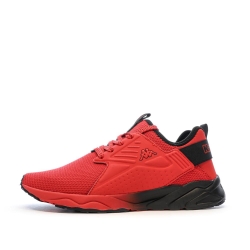 Baskets Noires/Rouge Garçon Kappa San Puerto Lace