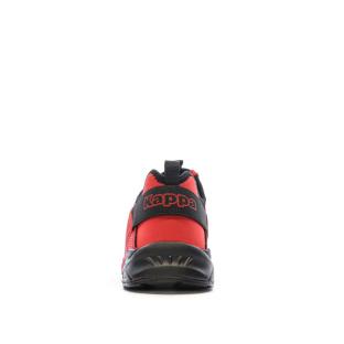 Baskets Noires/Rouge Garçon Kappa San Puerto Lace