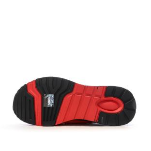 Baskets Noires/Rouge Garçon Kappa San Puerto Lace