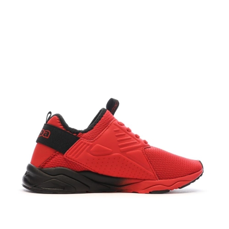Baskets Rouges/Noires Garçon Kappa Malone
