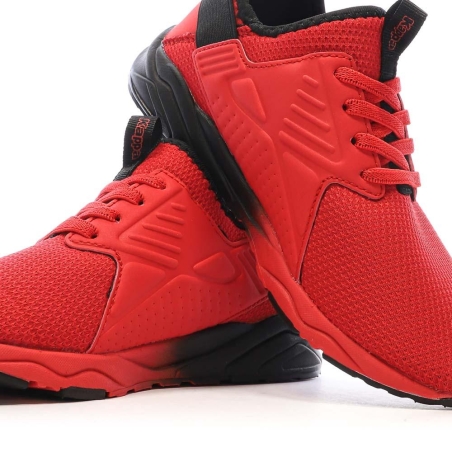 Baskets Rouges/Noires Garçon Kappa Malone
