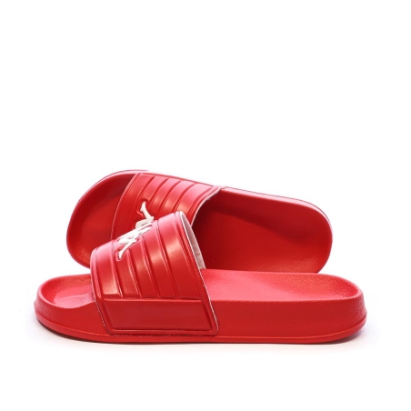 Claquettes Rouge Garçon Kappa Logo Sarty Kid