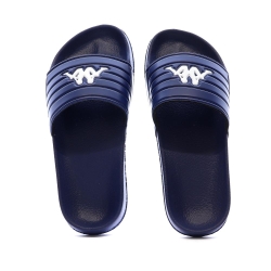 Claquettes Marine Garçon Kappa Logo Sarty