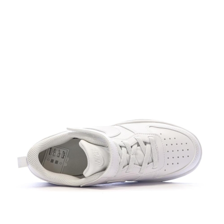 Baskets Blanches Garçon Nike Court Borough Low Recraf PS