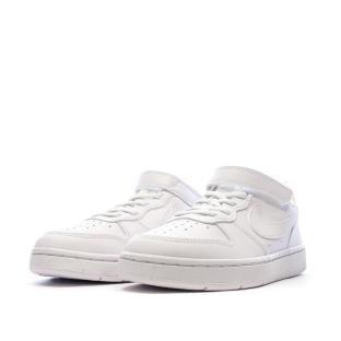 Baskets Blanches Garçon Nike Court Borough Low Recraf PS